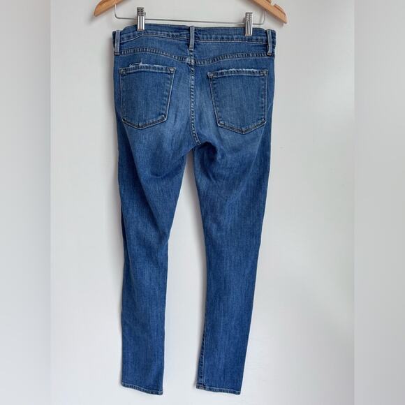 Frame Denim Le Garcon Boyfriend Jean in Cooper size 25 or 2 cotton distressed - Picture 11 of 15